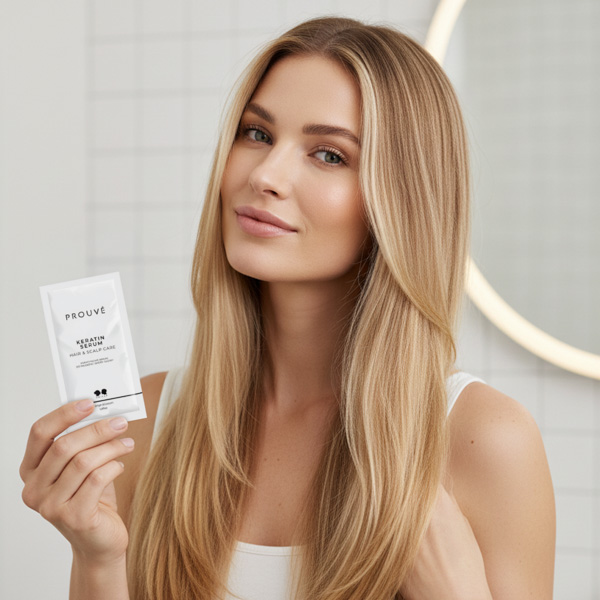 Keratynowe serum do włosów i skóry głowy